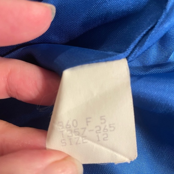 Pendleton vintage Virgin Wool blazer in blue - size 12 - Picture 4 of 4